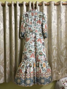 Tribal Print Maxi Dress