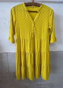 Yellow Polka Dot Dress