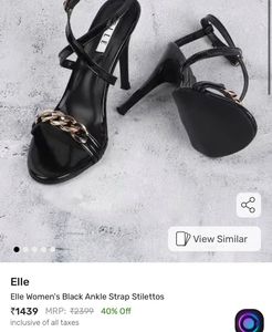 Elle Black Heels
