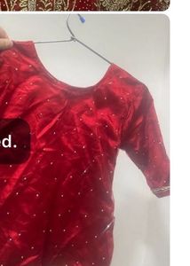 Red Embellished Lehenga Choli