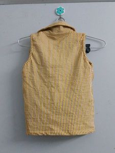 Striped Sleeveless Top