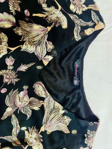 Floral Puff Sleeve Top