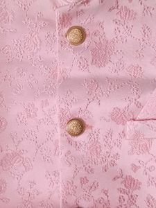 Elegant Pink Sleeveless Waistcoat