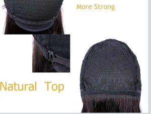 Long Matte Brown Full Head Wigs for Women Wavy