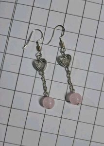 Heart Drop Earrings