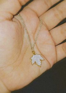 Pastel Leaf Charm Pendent- Delicate &amp; Divine 🍁