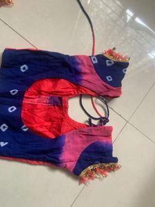 Bandhani Print Blouse