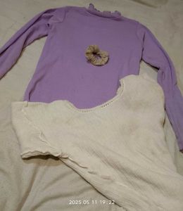 High Neck Lavender Top 💜🌼