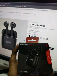 Boat Airdopes 138 13mm Drivers 650mah Battery