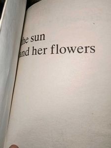 the sun and her flowers, rupi kaur