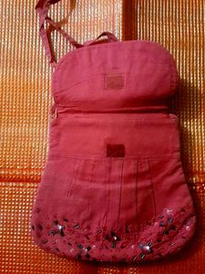 🎀Pink Embellished Sling Bag