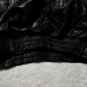 Vintage Black Leather Jacket