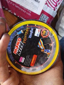 Orange Colour Mono Kite Fighter With Golden Chip