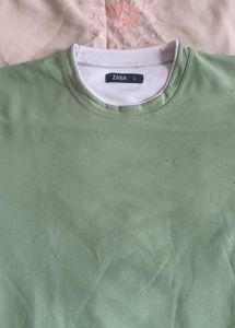 Zara Green T-Shirt