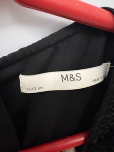 Black Marks And Spencer Frock For Girls