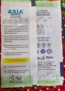 Unisex N 95 Mask ( Pack Of 5 )