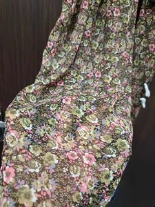 Floral Print Scarf