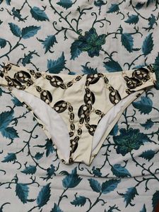 Chain Print Bikini Bottom