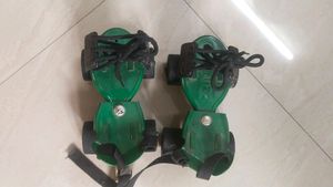 Combo Roller Skating And Shocker Shoes For Kids
