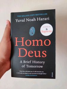 🆕️ Homo Deus Book By Yual Noah Harari Paperback