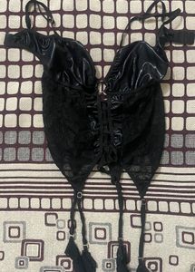 Lace Bustier Corset Top