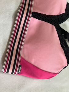Pink Sports Bra