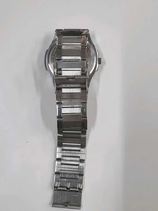 Silver-tone Fashion Watch