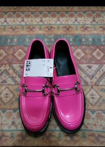 Hot Pink H&amp;M Loafers - Size 35