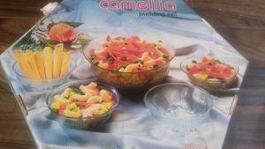 6 Small Bowls Pudding Set