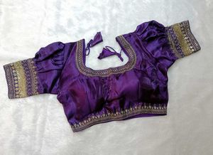 Elegant Purple Blouse