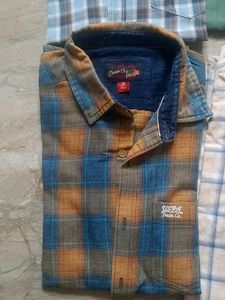 US POLO Branded Checked Men Shirt Set