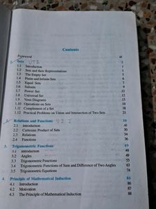 Class 11th Cbse Maths Ncert Book