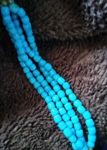 Brand new Blue Boho Beaded Layered Necklace