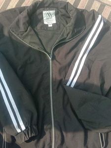 Men's Black Track Jacket