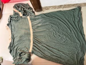 Boho Green Dress
