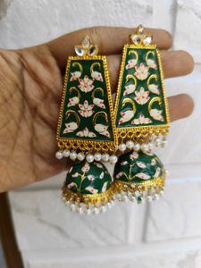 Meenakari Jhumka