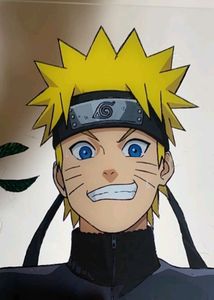Naruto Anime Glass Painting
