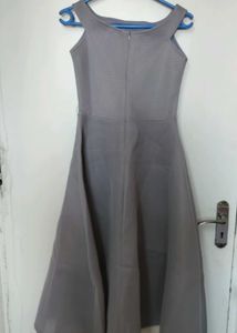 Silver Color Dress 👗