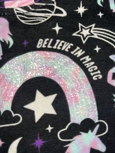 Unicorn Print T-shirt Dress