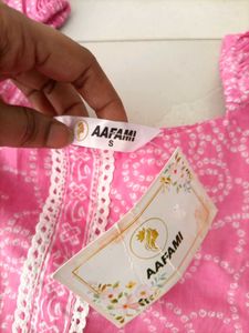 Bandhani Style Short Kurti 💗🕊🌷✨
