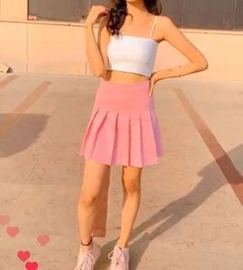 Baby Pink Skater Skirt