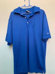 Nike Blue Polo Shirt