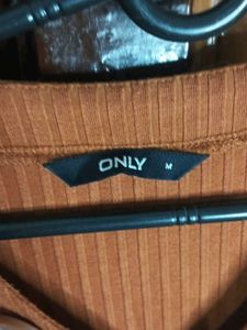 Stylish Brown Button-Down Top