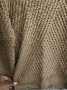 Korean Brown Knit Sweater unisex