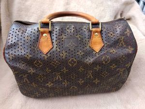 Louis Vuitton Perforated Fuschia Speedy 30