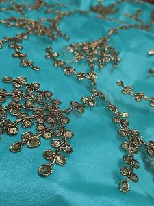 Cyan Ethnic Festive Lehenga