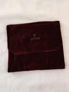 Empty Tanishq Necklace Pouch