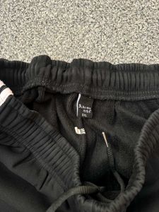 Striped Black Track Pants