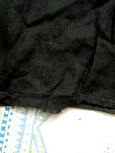 Black Assymetric Kurta