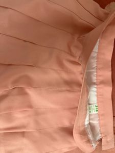 Pink Pleated Skirt with inbuilt shorts